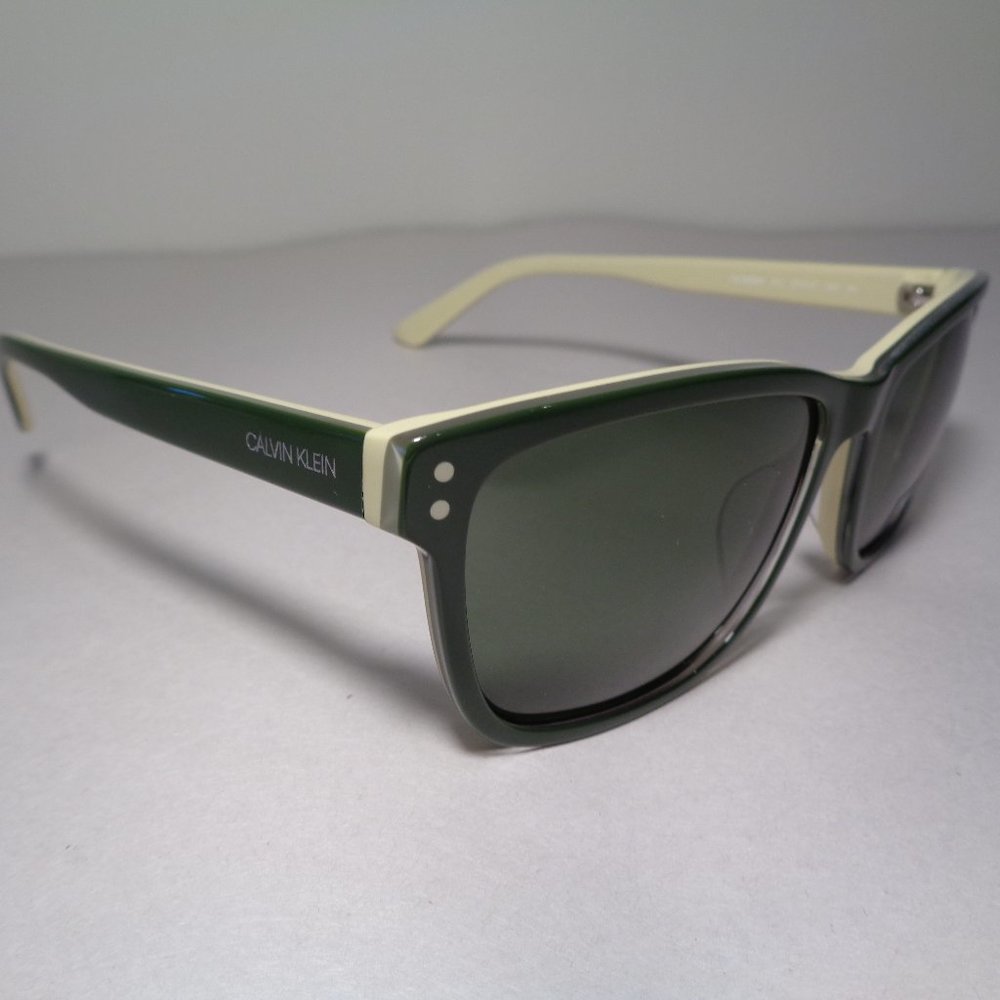 Calvin Klein CK18508S Green Yellow New Sunglasses - Picture 6 of 15
